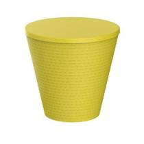 Banqueta FLUO im In PP Limão 28,6cm (Altura)