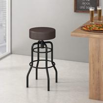 Banqueta Giratória Aço Paris