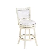 Banqueta Giratória Boraam Bristol 61 cm Altura de Balcão Branca