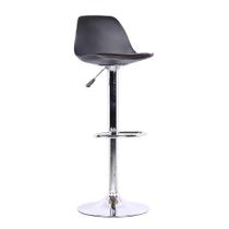 Banqueta Giratória Eames Preta Banqueta Giratória Eames Preta