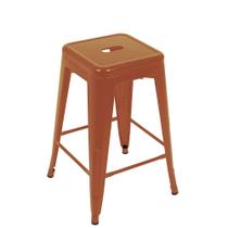 Banqueta Industrial Medium Laranja Mor Banqueta Industrial Medium Laranja Mor