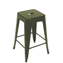 Banqueta Industrial Medium Verde Mor Banqueta Industrial Medium Verde Mor