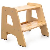 Banqueta Infantil de Madeira de Ocodilo - Resistente, Antiderrapante e Sem Pontas