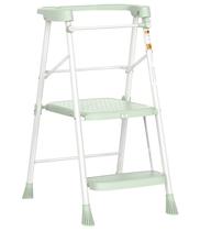 Banqueta infantil dobrável HBtower 2 Steps Tower, verde Banqueta infantil dobrável HBtower 2 Steps Tower, verde