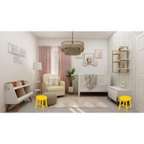 Banqueta Infantil Espanha - Amarelo
