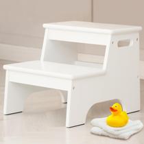Banqueta Infantil Forbena Wood - 2 Degraus para Vaso Sanitário Banqueta Infantil Forbena Wood - 2 Degraus para Vaso Sanitário