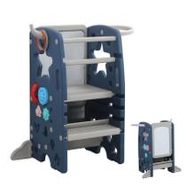 Banqueta Infantil Multifuncional UNICOO - Ajustável em Altura