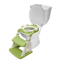 Banqueta infantil Potty Training Seat Bambinao 2 em 1 verde