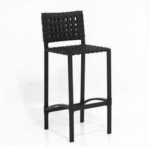 Banqueta Ipê de Alumínio e Fibra Sintética