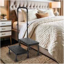 Banqueta Kisworm 2-Step com alça para idosos de 200 kg