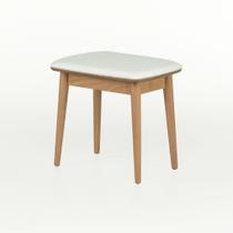 Banqueta Liva 50 cm x 48 cm Tauari
