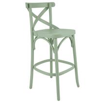 Banqueta Madeira Maciça Tauarí X Texas