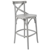 Banqueta Madeira Maciça Tauarí X Texas