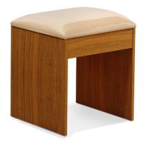 Banqueta Maia Com Almofada Para Penteadeira Freijó - Luapa