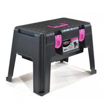 Banqueta Maleta Organizadora Para Manicure Multiuso Travas 25832PM Arqplast Banqueta Maleta Organizadora Para Manicure Multiuso Travas 25832PM Arqplast