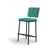 Banqueta Marcele Azul Esverdeado 112x50x50cm Daf Mobiliário