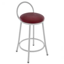 Banqueta Média Com Arco Banqueta Para Escritório Vermelho Banqueta Média Com Arco Banqueta Para Escritório Vermelho