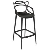 Banqueta Média Masters Allegra - 66 Cm - Preto Banqueta Média Masters Allegra - 66 Cm - Preto