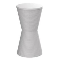 Banqueta Média Polipropileno sem Encosto Dub Branco Banqueta Média Polipropileno sem Encosto Dub Branco