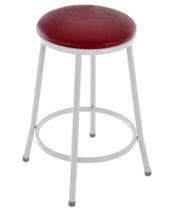 Banqueta Média sem arco Linha Banqueta para Escritório Vermelho Banqueta Média sem arco Linha Banqueta para Escritório Vermelho