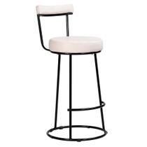 Banqueta Miami 96cm material sintético - Salaone Banqueta Miami 96cm material sintético - Salaone