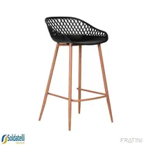 Banqueta Monaco Média 86cm Várias Cores - Fratini