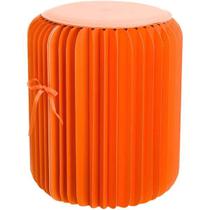 Banqueta Origami Laranja