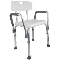 Banqueta para Banho com Encosto e Apoio de Braços Sensii