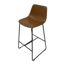 Banqueta para Cozinha 99cm x 44cm Verner Marrom/Caramelo/Preto Banqueta para Cozinha 99cm x 44cm Verner Marrom/Caramelo/Preto