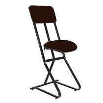 Banqueta Para Vigilantes E Vigias Linha Security Marrom
