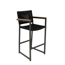 Banqueta Perpétua em Corda Náutica e Alumínio