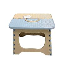 Banqueta Plástica Dobrável 24cm Multiuso Portátil