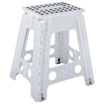 Banqueta Plástica Dobrável 450mm 150kg