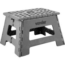 Banqueta Plástica Multiuso Dobrável 150KG 220mm Várias Cores VONDER
