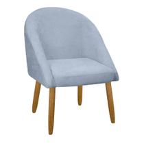 Banqueta Poltrona Lua Bouclê Ideal Para Sala Penteadeira Ou Salão