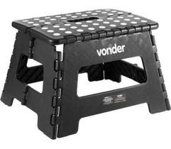 Banqueta Portátil 22cm Reforçada Capacidade de 150kg e Antiderrapante