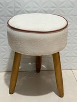 Banqueta Puff Redondo Luna - Leo Decor