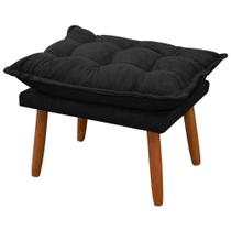 Banqueta Retangular Puff Angra para Sala Quarto