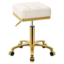 Banqueta rolante CQAEBK Assento ajustável de 33 cm banhado a ouro