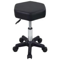 Banqueta rolante FURWOO Hexagon ajustável em altura com rodas Banqueta rolante FURWOO Hexagon ajustável em altura com rodas