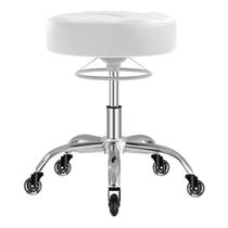 Banqueta rolante YEEZEE Heavy Duty 181 kg com almofada de assento macia Banqueta rolante YEEZEE Heavy Duty 181 kg com almofada de assento macia