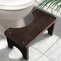 Banqueta sanitária AZEN Wood Squat para adultos com 18 cm de altura