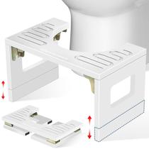 Banqueta sanitária King Pavonini Bamboo Squat 18 cm e 23 cm ajustável Banqueta sanitária King Pavonini Bamboo Squat 18 cm e 23 cm ajustável