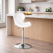 Banqueta Slim Alta Giratória Ergonomica Altura Regulável Balcão Bar Cozinha Cores Variadas Banqueta Slim Alta Giratória Ergonomica Altura Regulável Balcão Bar Cozinha Cores Variadas