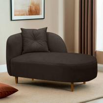 Banqueta Sofá Recamier Divã Siena Recepção E Clínica Bouclê