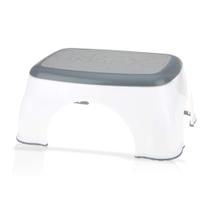 Banqueta Step Up Nuby Cinza para Crianças - Capacidade 360kg