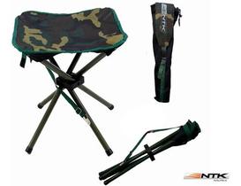 Banqueta Stool Camuflada Dobrável Suporta Até 80kg - Nautika