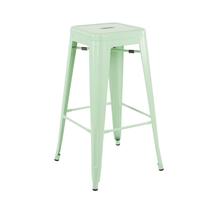 Banqueta Tolix Alta - Cor Verde Pistache Banqueta Tolix Alta - Cor Verde Pistache