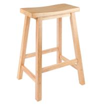 Banqueta Winsome Satori Saddle Seat para cozinha de 60 cm Banqueta Winsome Satori Saddle Seat para cozinha de 60 cm