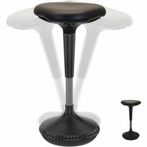 Banqueta Wobble, mesa de pé, sem gaiola, ergonomia ajustável